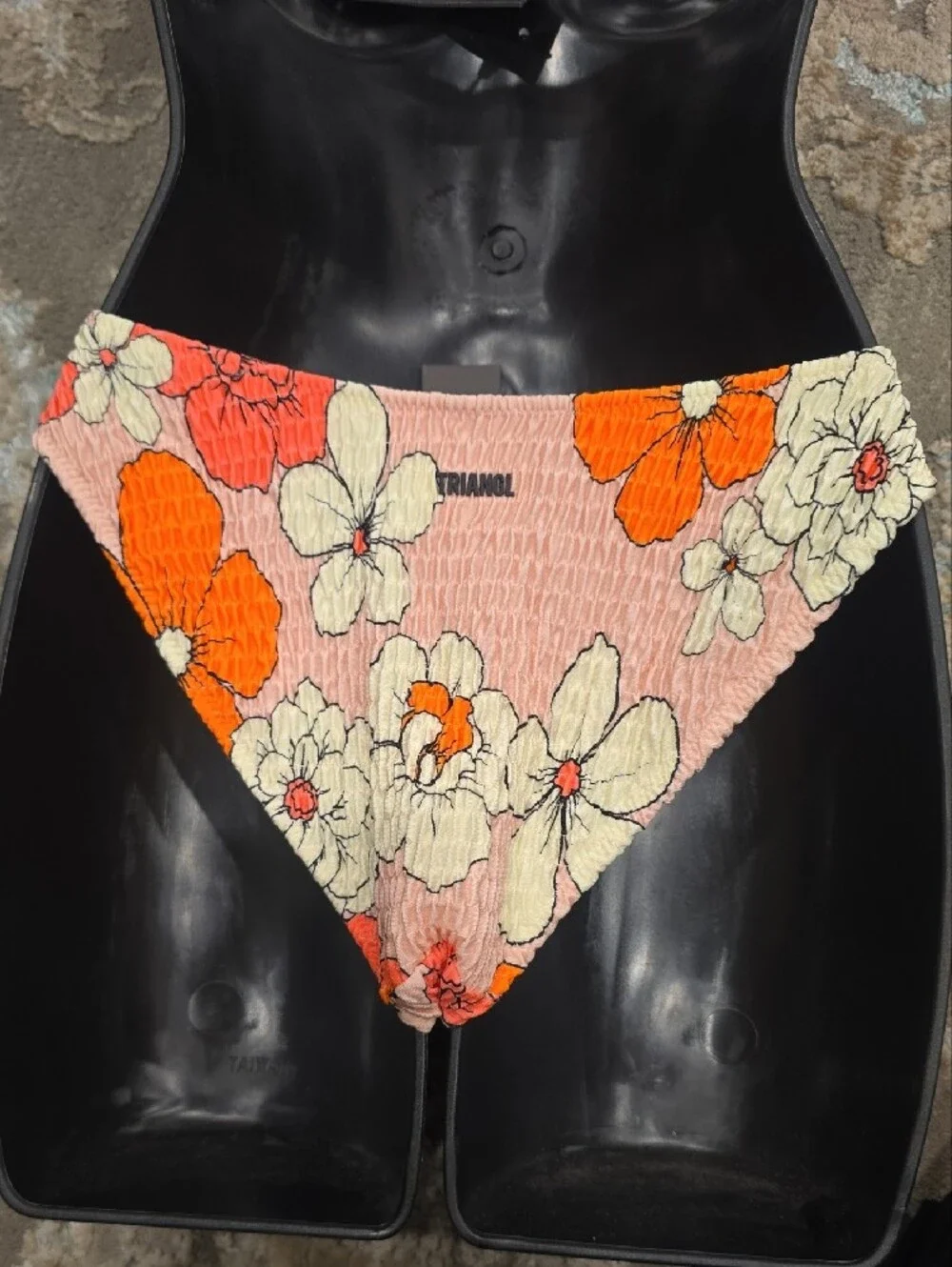 triangl swimwear Pink & White Floral Bikini Set